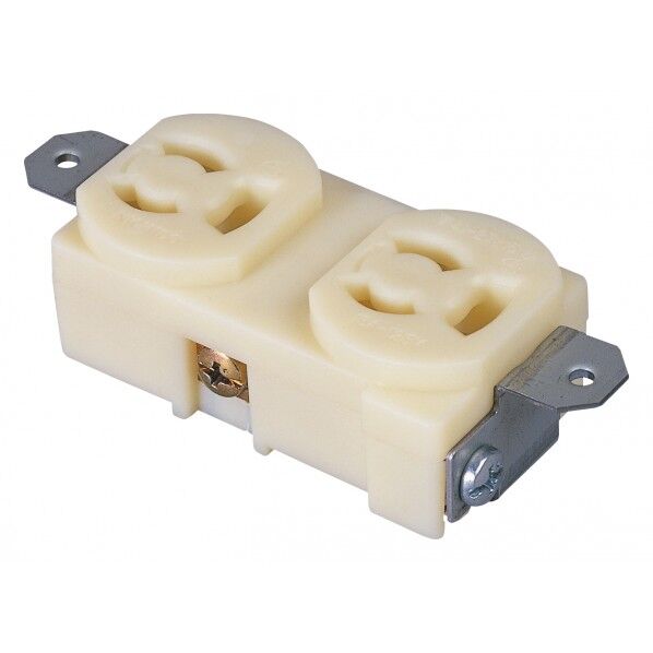 抜止コンセント 白 2PE-WN 1点