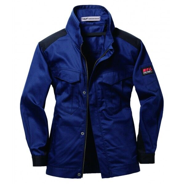 YZ5361 防炎長袖ブルゾン ネイビー YZ5361-02-M ネイビー 1個