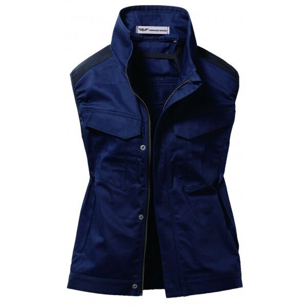 YZ5391 防炎ベスト ネイビー YZ5391-02-M ネイビー 1個