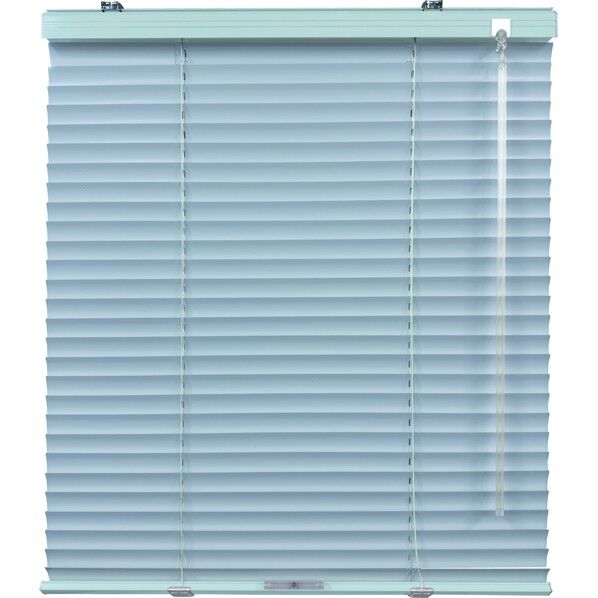 インテリアブラインドコードレス仕様・つや消し遮熱+光触媒 TK6897(ライトターコイズ)