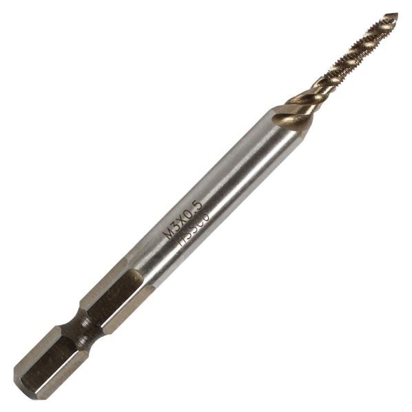 LIHGHT SEIKI 六角軸ステンレス用スパイラルタップ M3x0.5 1個...
