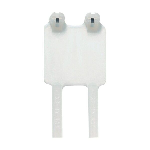 識別タグ連結マーキングタイ標準(ナチュラル色)(小袋)ラベル寸法29.7X27mm幅4.8X長さ184mm TY546MD 50本