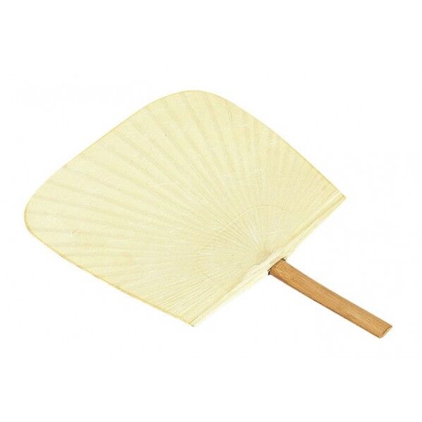 白うちわ 大 縦×横mm:380×450 604455 1点