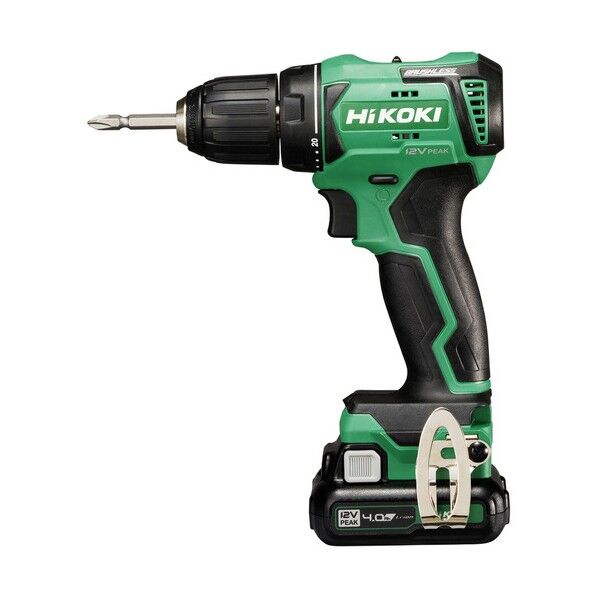 10.8V コードレスドライバドリル アグレッシブグリーン DS12DD(2LS) 1台