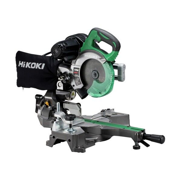 卓上スライド丸のこ AC100V 刃径165mm 両傾斜 切断幅245mm チップソー黒鯱付き