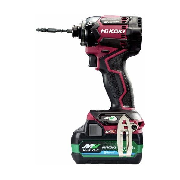 【アウトレット品】 36V コードレスインパクトドライバ フルセット フレアレッド WH36DC (2XPRSZ) 1台