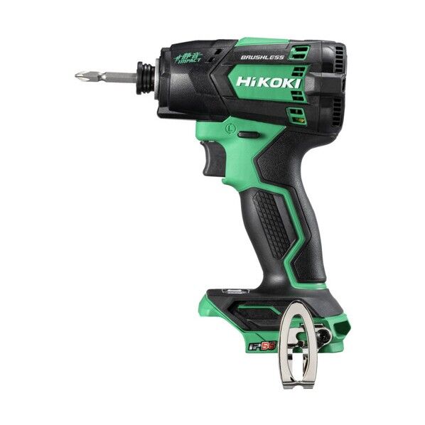 HiKOKI(ハイコーキ) 18V 静音インパクトドライバ 本体のみ アグレッシブグリーン WHP18DA(NN) 1台