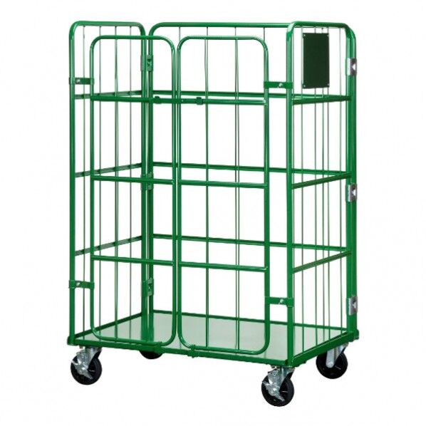 ※法人専用品※ナンシン ラスティーパレット ボックスパレット・カゴ車 KB-4A 1個...