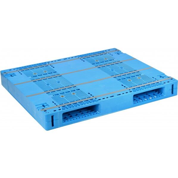 冷凍冷蔵用パレット AZTR-1210-1FFWE ブルー 1点
