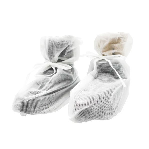 不織布作業衣 足カバー 32cm×22cm×3cm BNW-J2 2足組