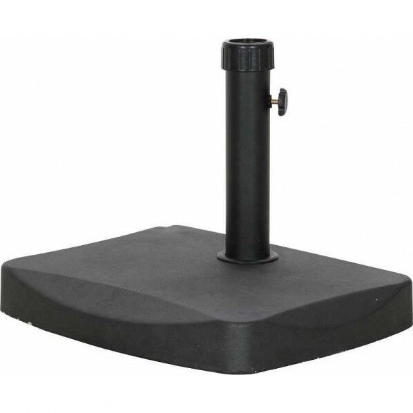 半円 パラソル用 ベース 30500 ブラック ガーデンパラソル 30500 1個