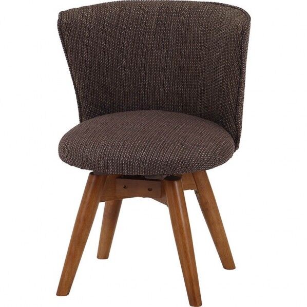 ダイニングチェア クラム ファブリック GY