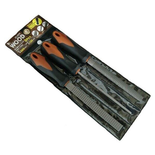 木工ヤスリセット 3本