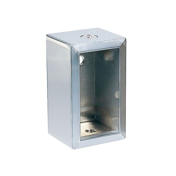 DC角パイプキャップ 40×20 サーチライト サーチライト(シルバー) 40×20 224-270 1個