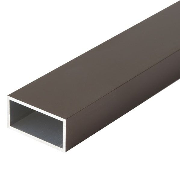 AL 角パイプ2．0x40x20x2000ブロンズ