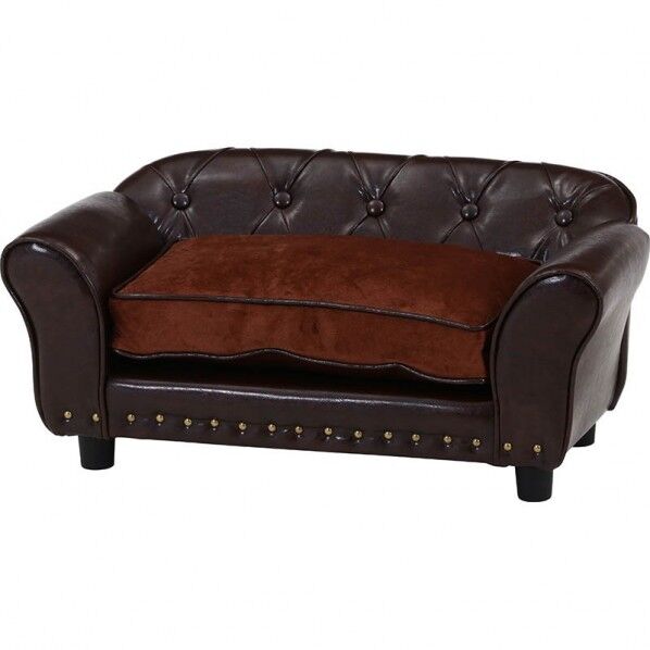 ペットソファ(チェスターフィールド風) BR