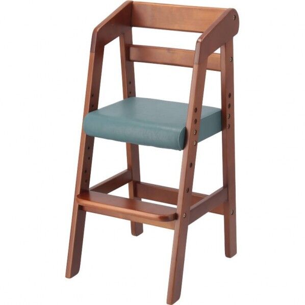 木製ベビーチェアー ミディアムブラウン