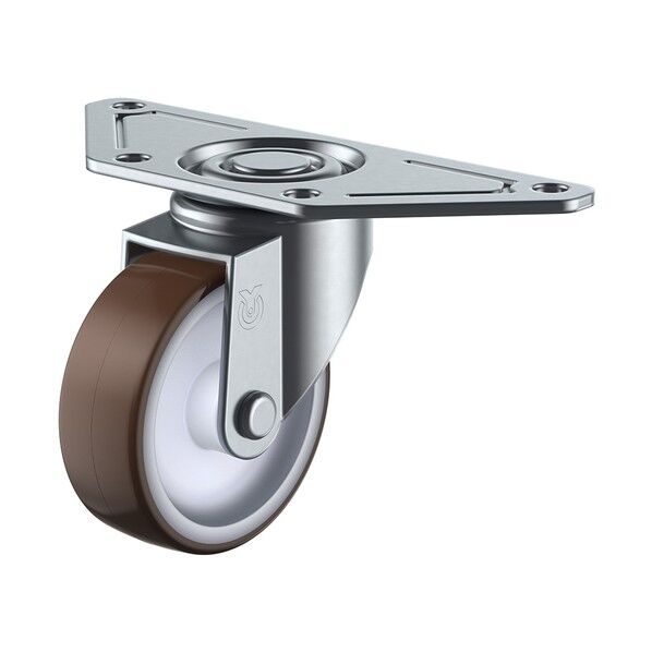 SGC型キャスター 自在車プレート式 SGC-100UR,Φ8.8 1個