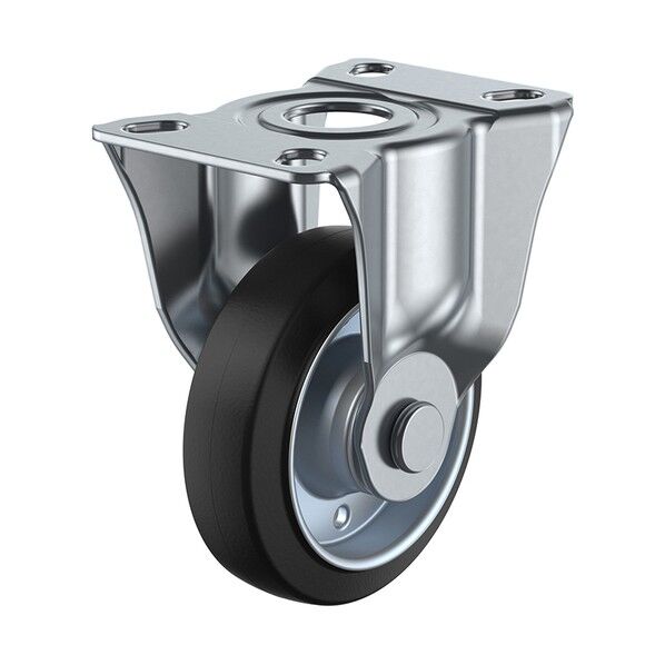 SK型キャスター 固定車プレート式 SK-100BRU 1個