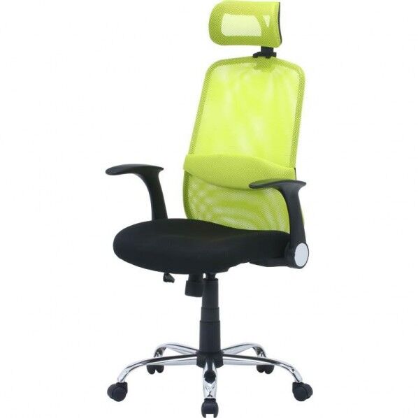 ヘッド付アームアップチェア ARP-01 BK 35424 1点