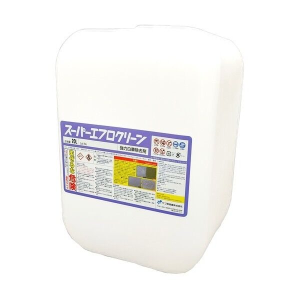 強力白華除去剤 スーパーエフロクリーン 20L