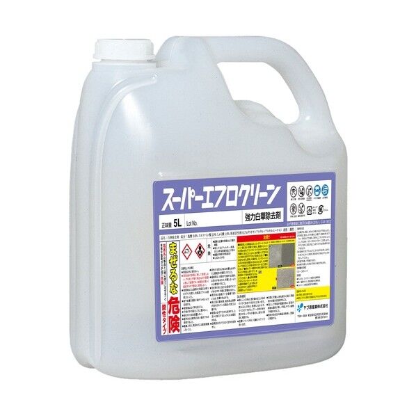 強力白華除去剤 スーパーエフロクリーン 5L