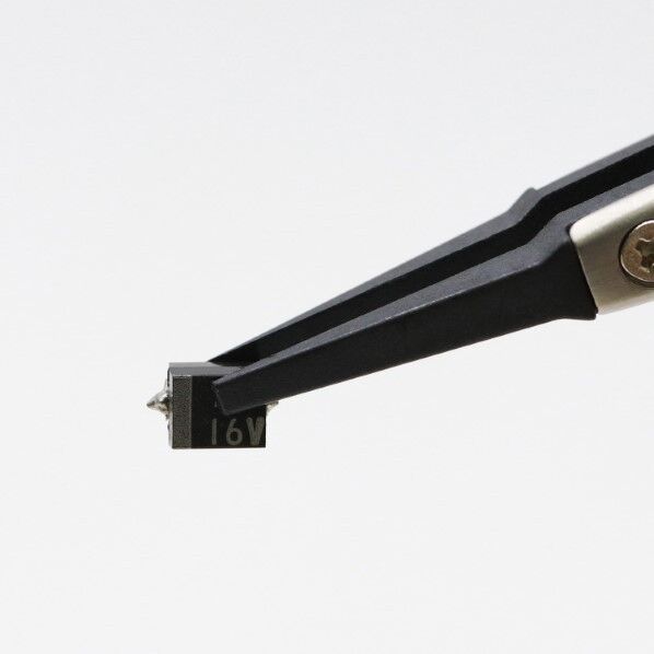 エンジニア ESDピンセット 平 125mm PTZ-46 1本