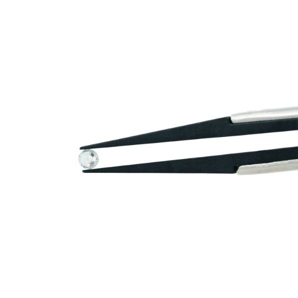 エンジニア ESDピンセット 平 125mm PTZ-46 1本