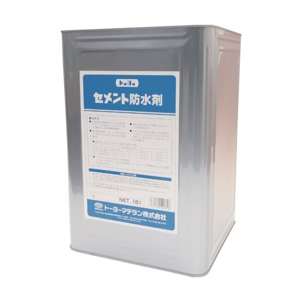 ※法人専用品※トーヨーマテラン セメント防水剤 18kg NO10131 1点...