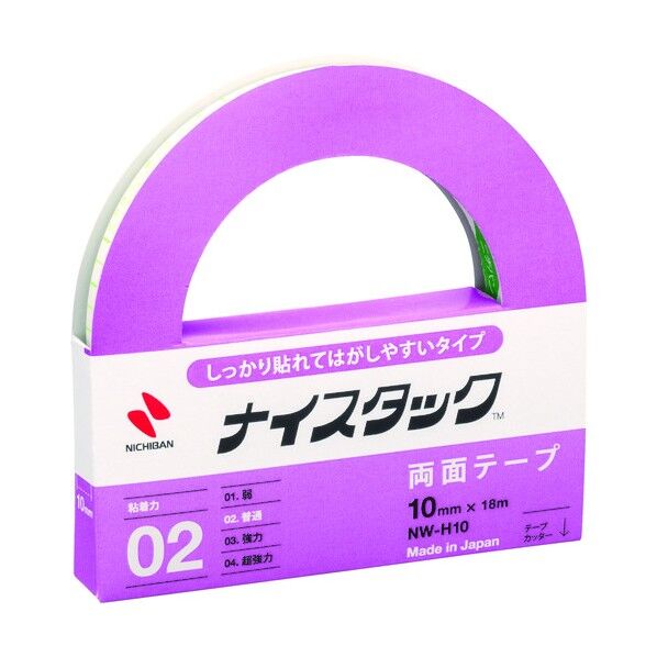 ナイスタックTM しっかり貼れて はがせるタイプ NW-H10 1点