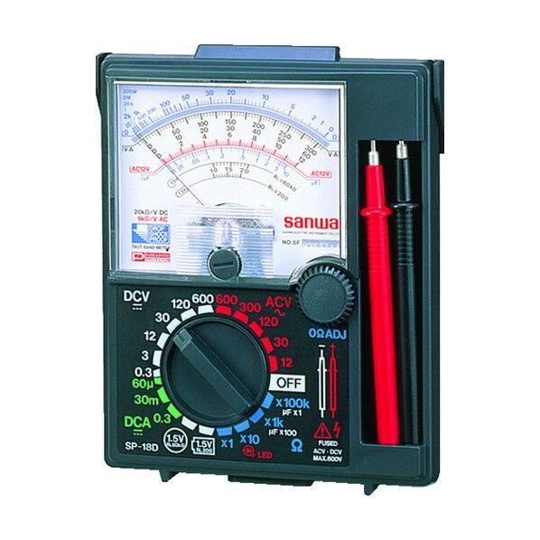 アナログマルチテスタ保護ケース一体型 167 x 129 x 45 mm SP-18D 1