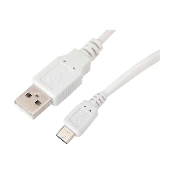 2A高出力 MicroUSBケーブル ブラック 1m UKJ2AN-1MBK 1台