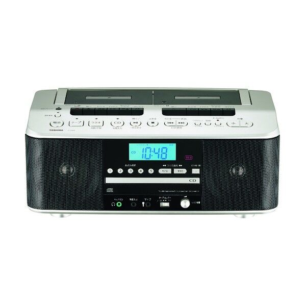 東芝 WカセットCDラジオ TY-CDW99(N) 1台