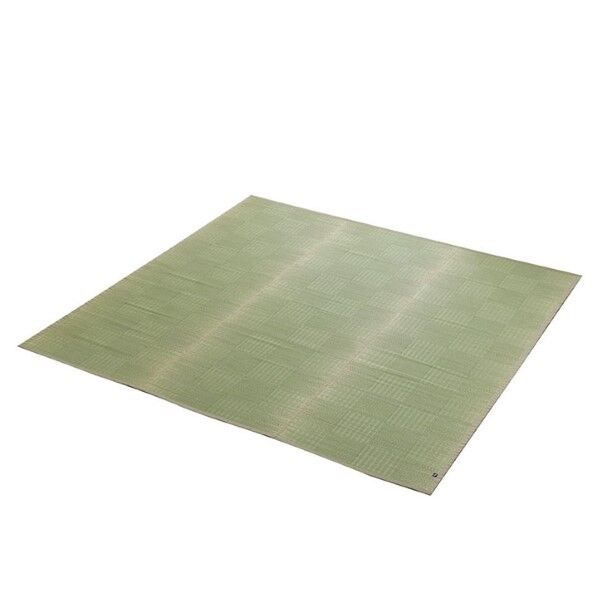 純国産 い草 上敷き カーペット 格子柄 本間3畳 (約191×286cm) 1080230011102 191×286cm 64-8040-18 1点