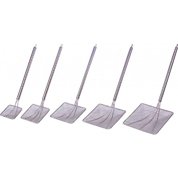 スギコ産業 18-8フライヤー用角カス揚(フック付) SPF-140(14CM) 1点