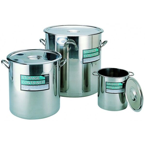 18-8深型ストレッジコンテナー(蓋付) SH-2185 1点