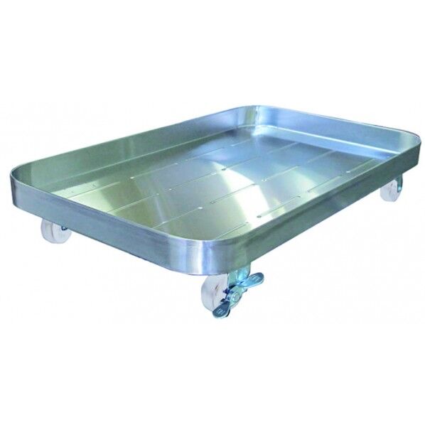 スギコ産業 18-8給食バット用運搬台車 SH-6038-UN 1点