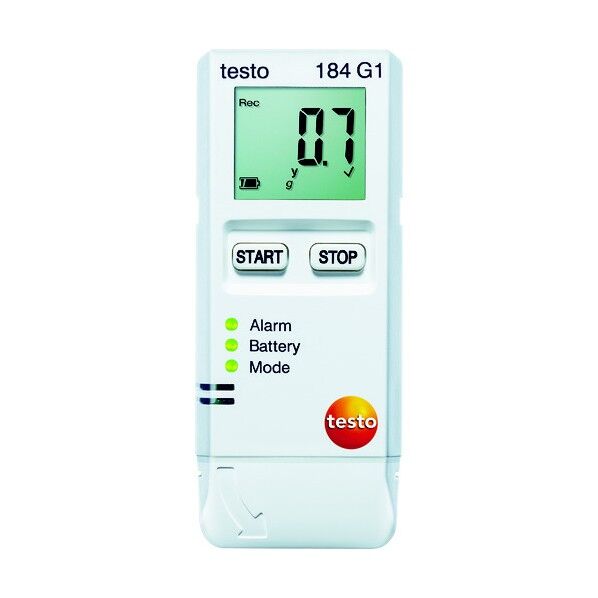 温度・湿度・衝撃用データロガ 34 x 16 x 7 cm 45.000G TESTO184G1