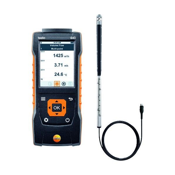 テストー TESTO440 16mmベーン式風速計セット
