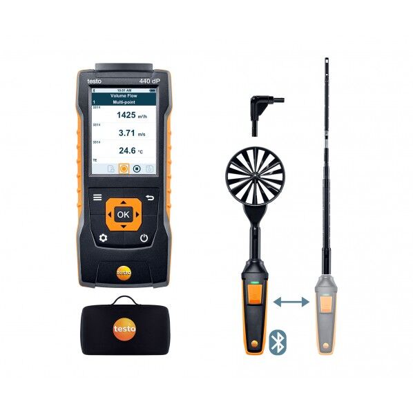 テストー TESTO440DP 風速計コンボセット1 0563 4409 1個