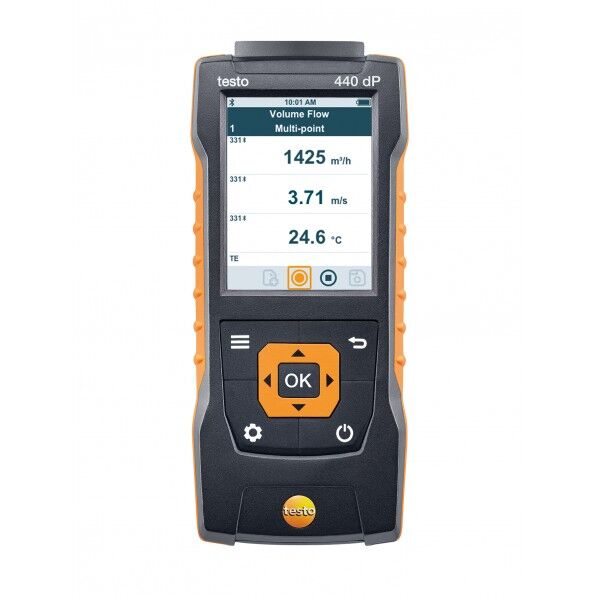 testo 440 dP マルチ環境計測器/本体のみ/差圧センサ内蔵