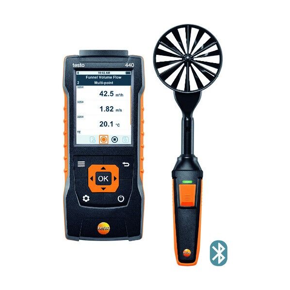 100mmベーン式風速計 testo 440