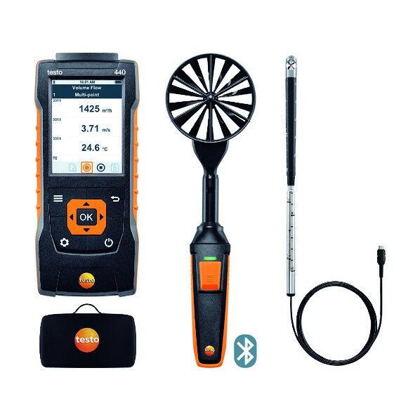 TESTO440 風速計セット2 0563 4407 1点