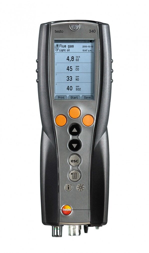 testo340 排ガス分析計 (O2センサ)