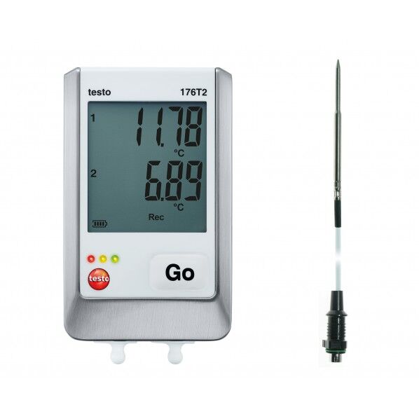 testo176T2 超低温フリーザー用ロガーセット TD20-176-01 1点