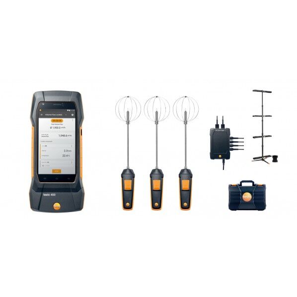 テストー testo400 + ドラフトセット TD20-400-06 1点