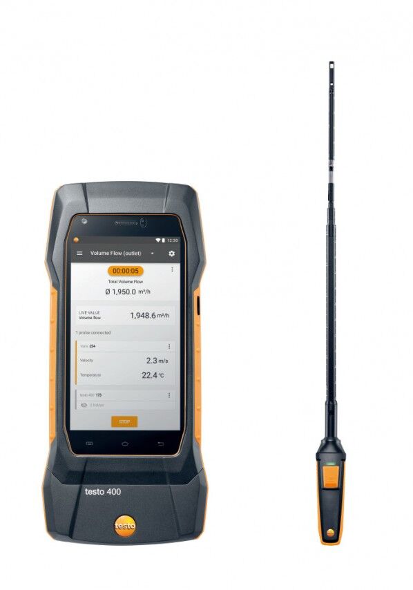 テストー testo400 + マルチプローブ TD20-400-08 1点