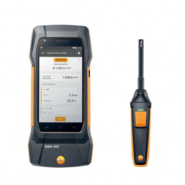 テストー testo400 + 高精度温湿度プローブ TD20-400-15 1点