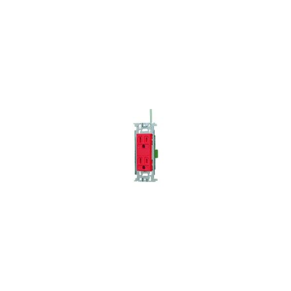 フルカラーアース付ダブルコンセント･R