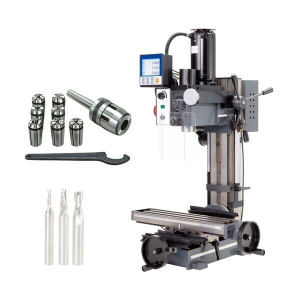 精密卓上フライス盤LittleMilling9スターターセット(デジタルスケールキット付)